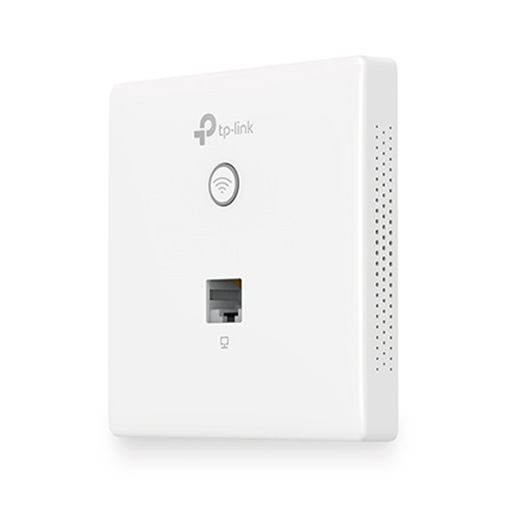 Access Point Enterprise TP-LINK 300Mbps Wireless N Wall-Plate 300Mbps 2 antenas - EAP115
