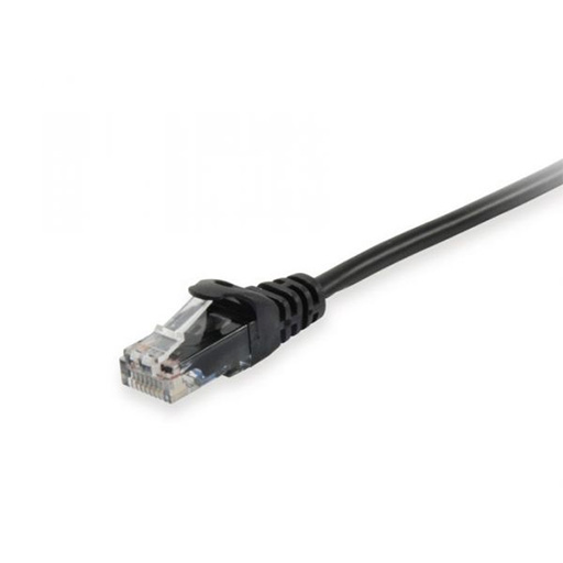 UTP C6 PATCH CABLE 0.25M BLACK 