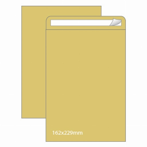 Envelopes Saco 162x229mm Kraft 90gr Autodex Cx500un