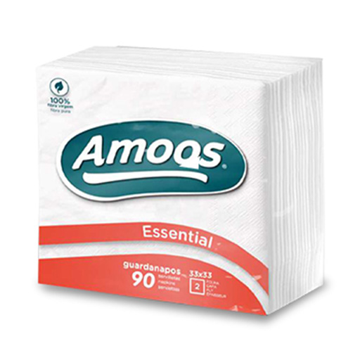 Guardanapos 33x33cm Amoos 2Fls (Maco100)