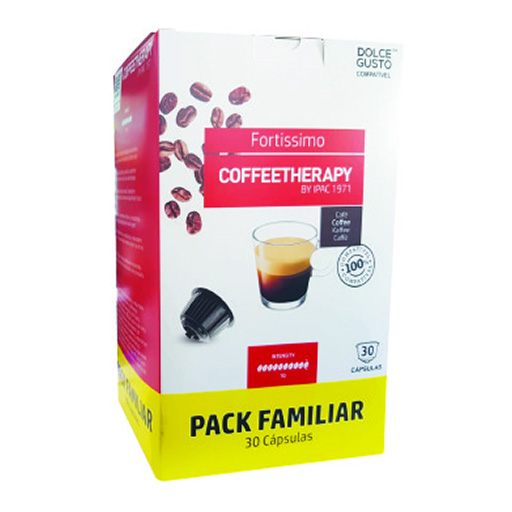 Café Cápsulas CoffeeTherapy Fortissimo DG 30un