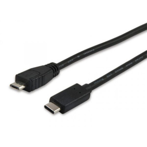 Cabo EQUIP USB 2.0 MicroB-C M/M 1,0m Type C