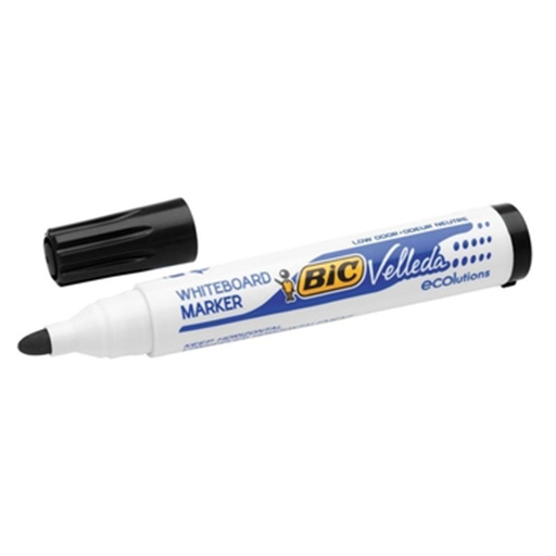 BIC Marcador Quadros Branco Velleda Preto 