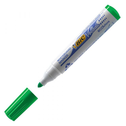 Marcador Quadros Brancos BIC Velleda 1701 verde - 1un