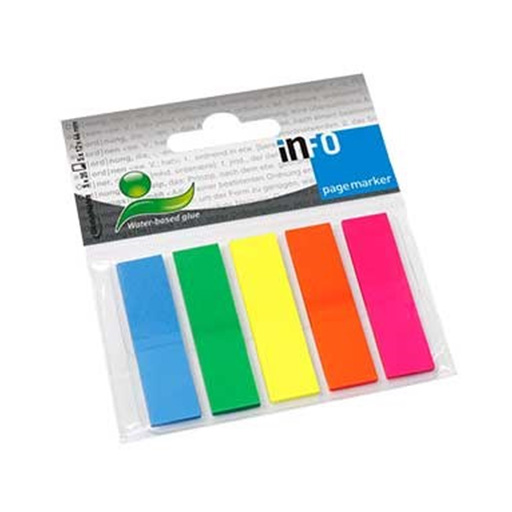 Sinalizadores (Film) PageMarker 5x12x50mm 5 cores 125 Folhas