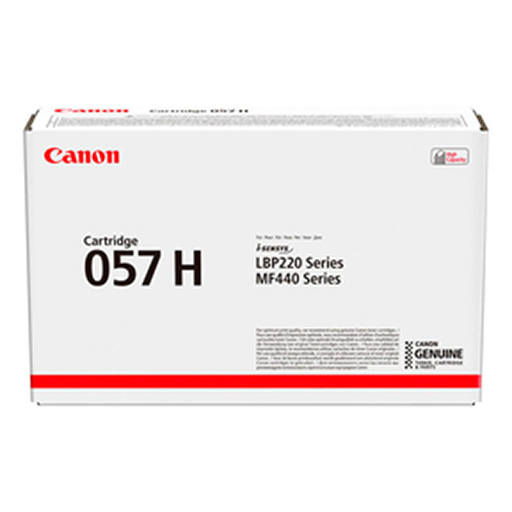 CANON TONER 057H PRETO 10.000pag. - ORIGINAL