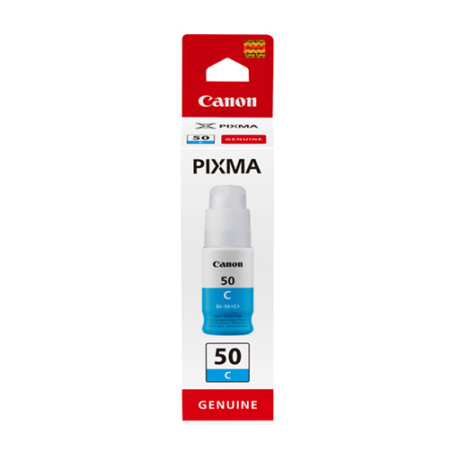 Canon GI-50 Cyan Ink Bottle 