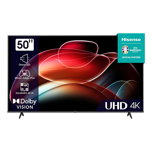 SMART TV Hisense 50" LED UHD 4K A6K