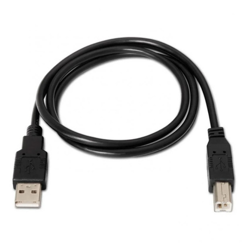 Aisens Cabo USB 2.0 Impresora - Tipo A Macho a Tipo B 1.8M