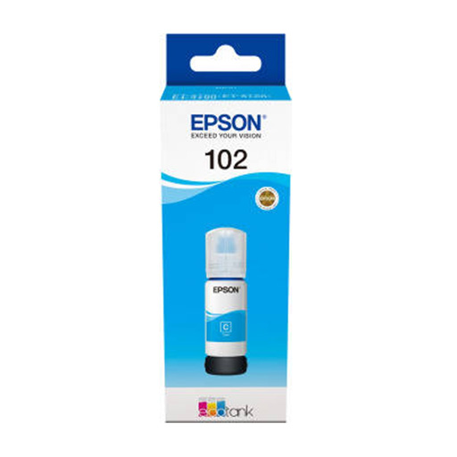 Frasco de Tinta EPSON EcoTank 102 Ciano