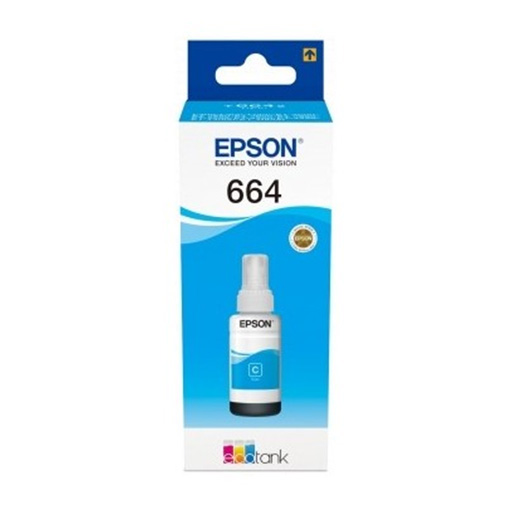 Frasco de Tinta EPSON EcoTank 664 Ciano