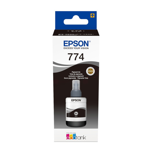  Frasco de Tinta EPSON EcoTank Preto 140Ml-C13T774140