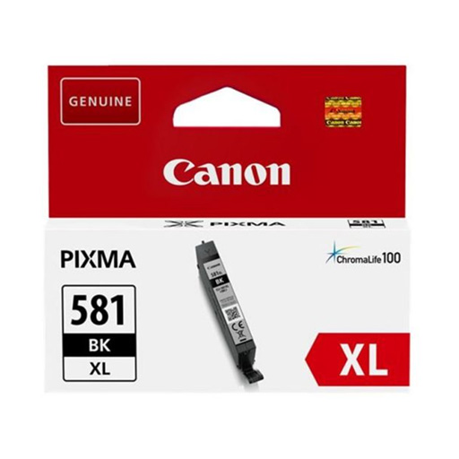 Tinteiro Canon CLI-581XL BK Preto