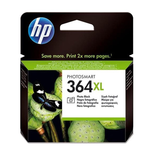 HP 364XL PHOTO BLACK INK CARTRIDGE WITH VIVERA INK