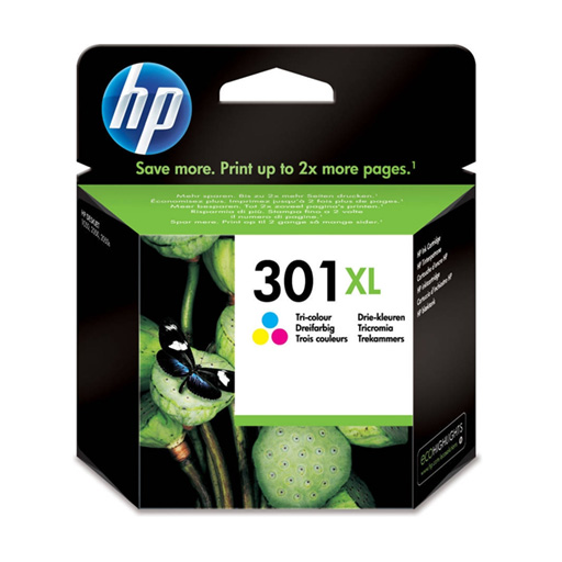 HP 301XL TRI-COLOR INK CARTRIDGE