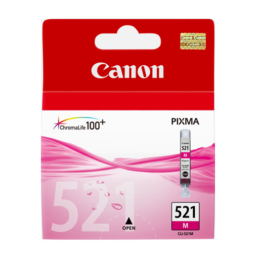 CANON CLI-521M MAGENTA INK CARTRIDGE