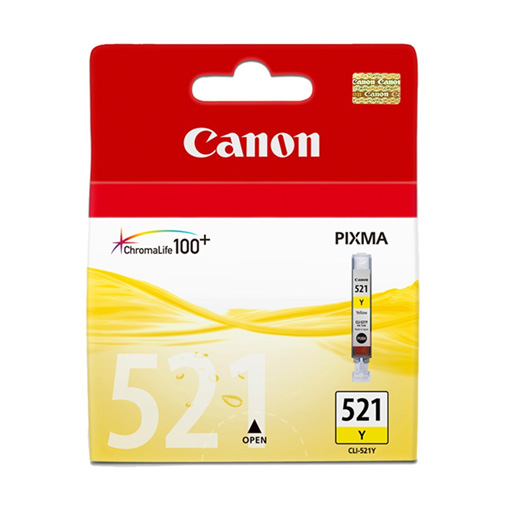 CANON CLI-521Y YELLOW INK CARTRIDGE