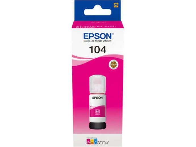 Epson Tinteiro 104 Magenta C13T00P340 70ml 7500 Pág.