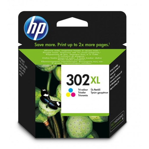 HP 302XL TRI-COLOR INK CARTRIDGE