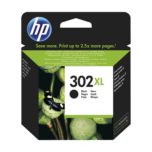 HP 302XL BLACK INK CARTRIDGE