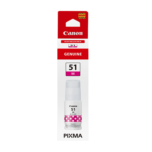 Tinteiro Canon GI-51M Magenta 4547C001 70ml 7700 Pág.