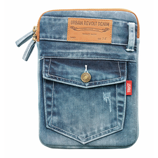 TRUST Bolsa Universal Jeans Folio Stand 7-8P-19664