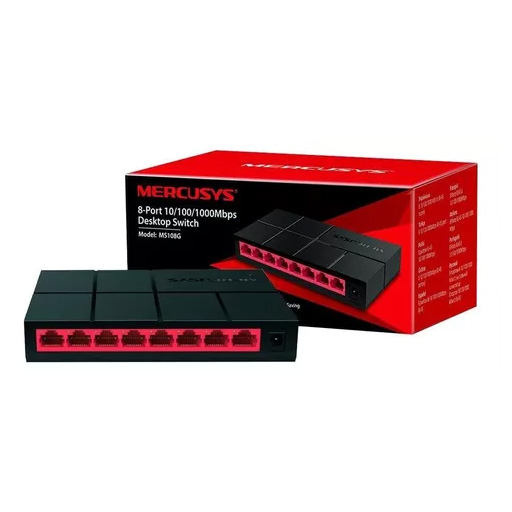 Switch MERCUSYS 8-port 10/100/1000M mini Desktop Switch