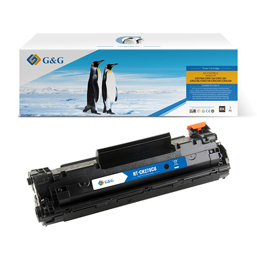 Toner Compatível G&G HP 278 Canon 728