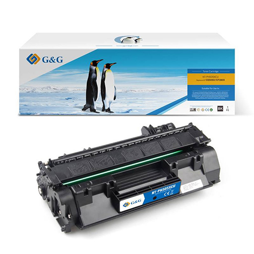 Toner Compativel G&G - Canon 719H / HP 505X - 6500 cópias