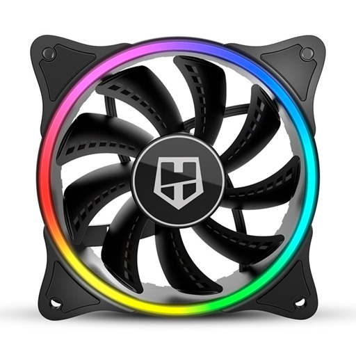 Nox Hummer X-Fan ARGB Halo Ring - Ventoinha 1100 RPM 120 mm