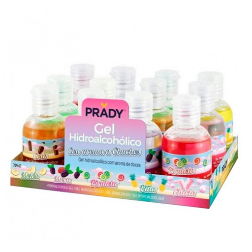 Prady Gel Hidroalcoholico Higienizante 50ml Álcool 70%