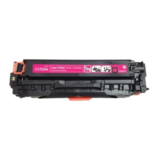 Toner Compatível CC533A Magenta