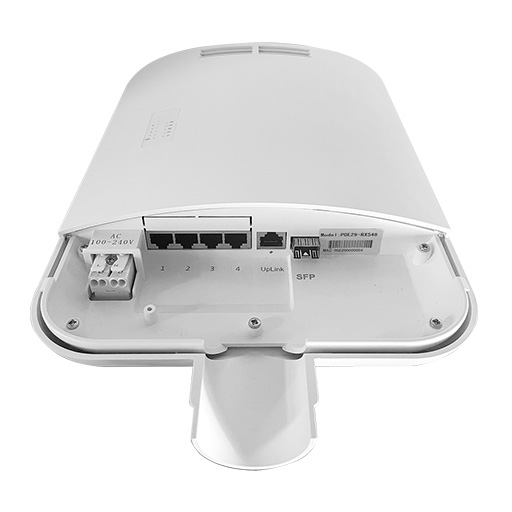 Switch Outdoor Gigabit 5 Portas 4xPoE 60W +1Uplink +1SFP