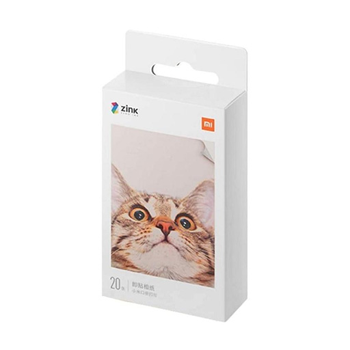 Papel Fotográfico Xiaomi Mi Portable Photo Printer Paper (2x3", 20 folhas)