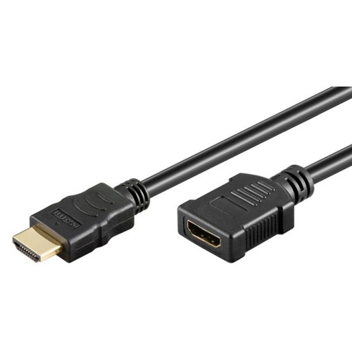 Cabo Extensão HDMI Macho-Fêmea 4K 3D 1M