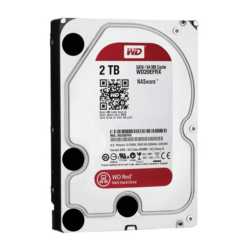 HD 2TB WESTERN DIGITAL 64Mb SATA6Gb/s Red - WD20EFRX