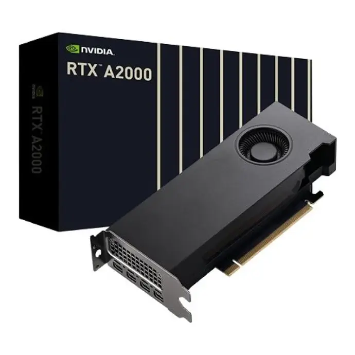 HP NVIDIA RTX A2000 12GB 4mDP GFX