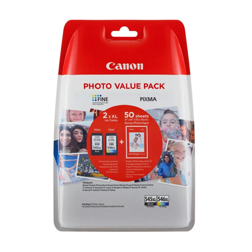 CANON 545XL/546XL PHOTO VALUE PACK