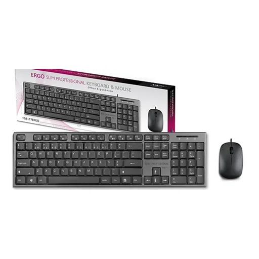 MKPLUS Teclado + Rato - TG8117ERGO