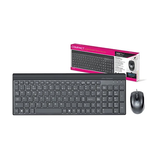 MKPLUS TECLADO+RATO COMPACT 