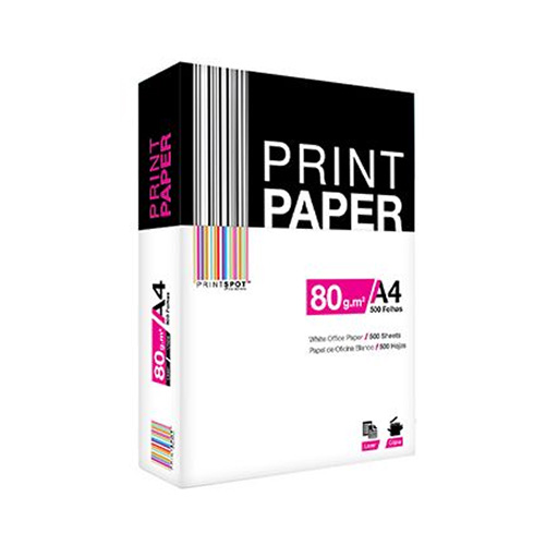 [1801180] Papel Fotocopia A4 80gr PrintSpot 