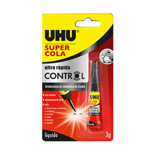 [10739160] Cola Rapida UHU Super Cola 3gr - Blister 1un