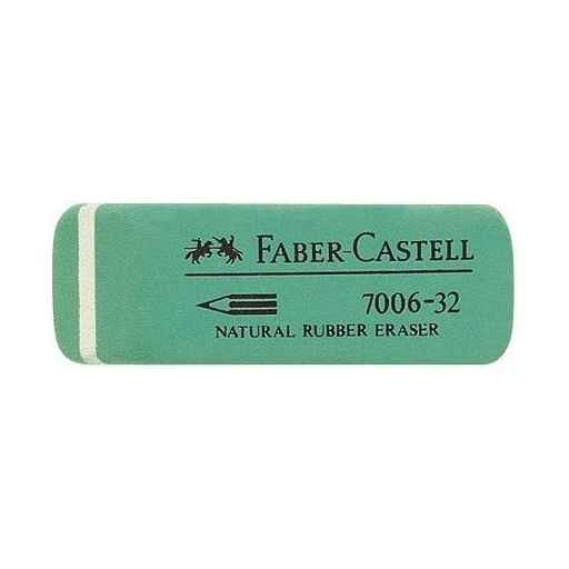 [26050700632] Borracha p/Lápis Faber-Castell Verde 7006/32