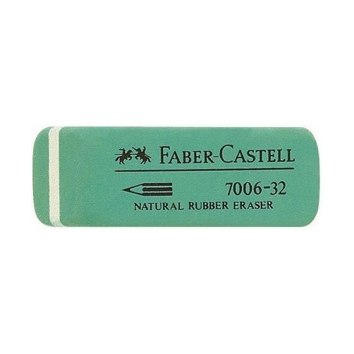 [26050700632] Borracha p/Lápis Faber-Castell Verde 7006/32