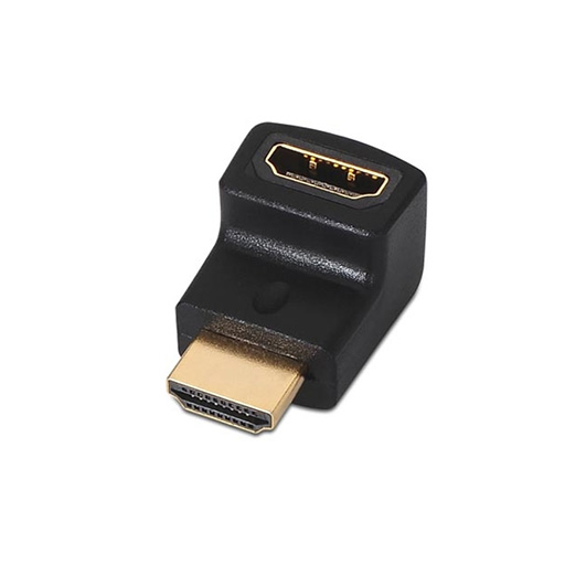 [10.16.0011] Adaptador HDMI Angular Nanocable A/F-A/M Preto