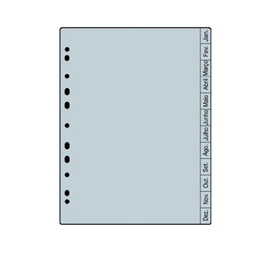 [172Z0382] Separadores Plástico Jan a Dez 1un