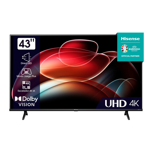 [43A6K] SMART TV Hisense 43" LED UHD 4K A6K