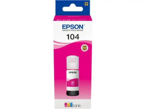 [EPSC13T00P340] Epson Tinteiro 104 Magenta C13T00P340 70ml 7500 Pág.