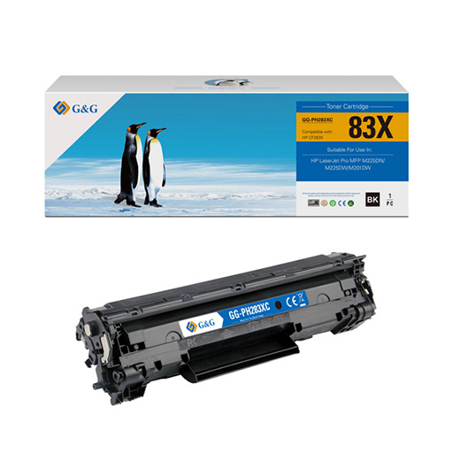 [NT-PH283XC] Toner Compatível G&G HP 283X Canon 737