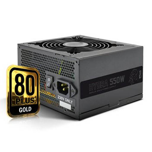 [RX550] FONTE ALIMENTACAO GOLD NTECH HYDRA RX550 550W 45A/12V SR